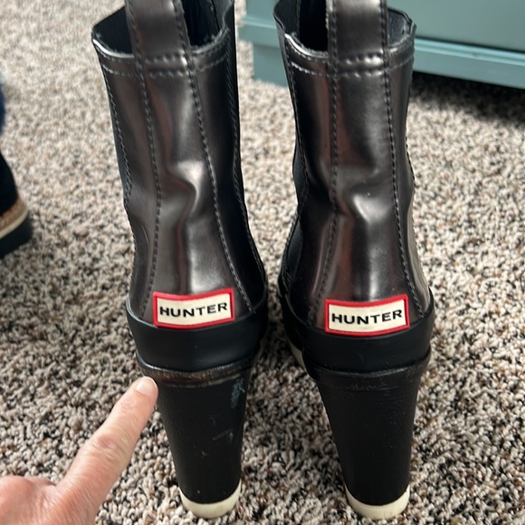 Fun Hunter boots with platform inside. - Picture 5 of 6